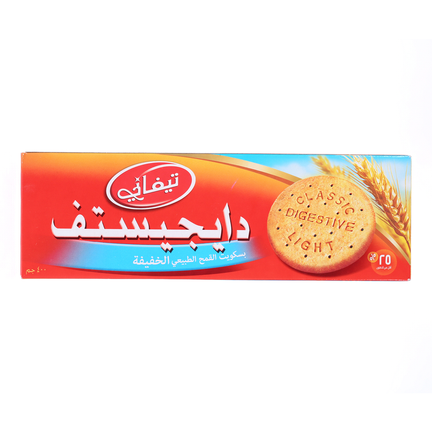 Tiffany Digestive Light Biscuit 400gm