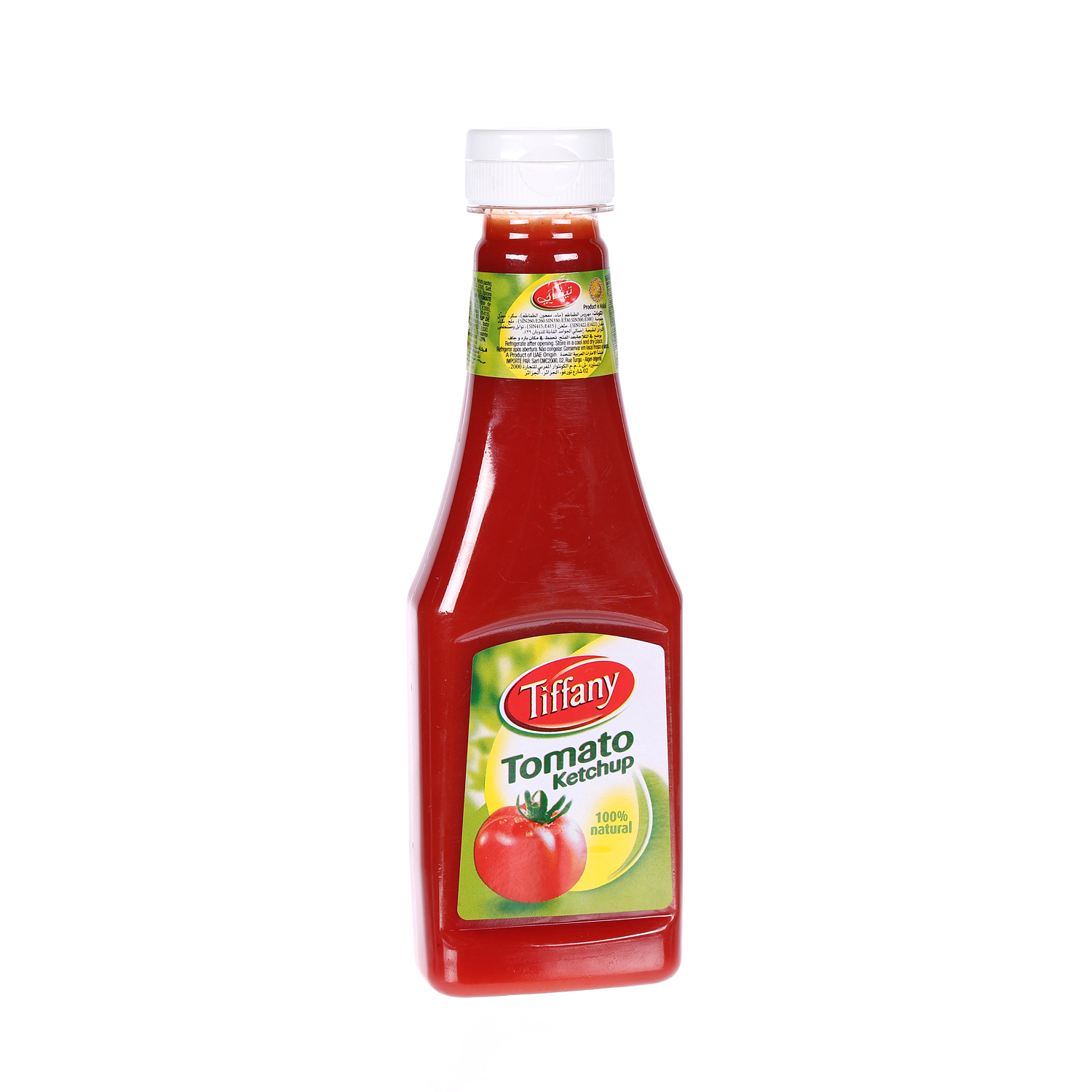 Tiffany Tomato Ketchup Plastic Bottle 340 g