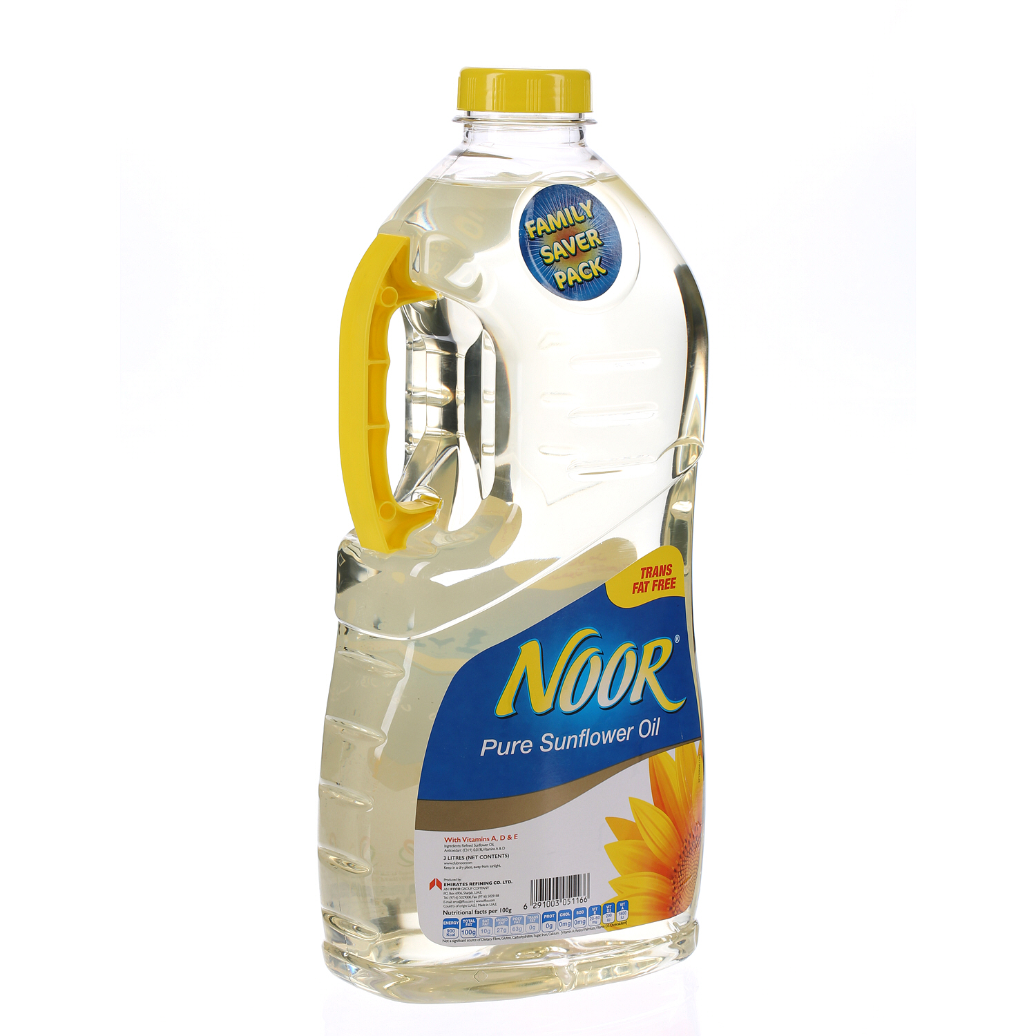 Noor Pure Sunflower Oil 3Ltr