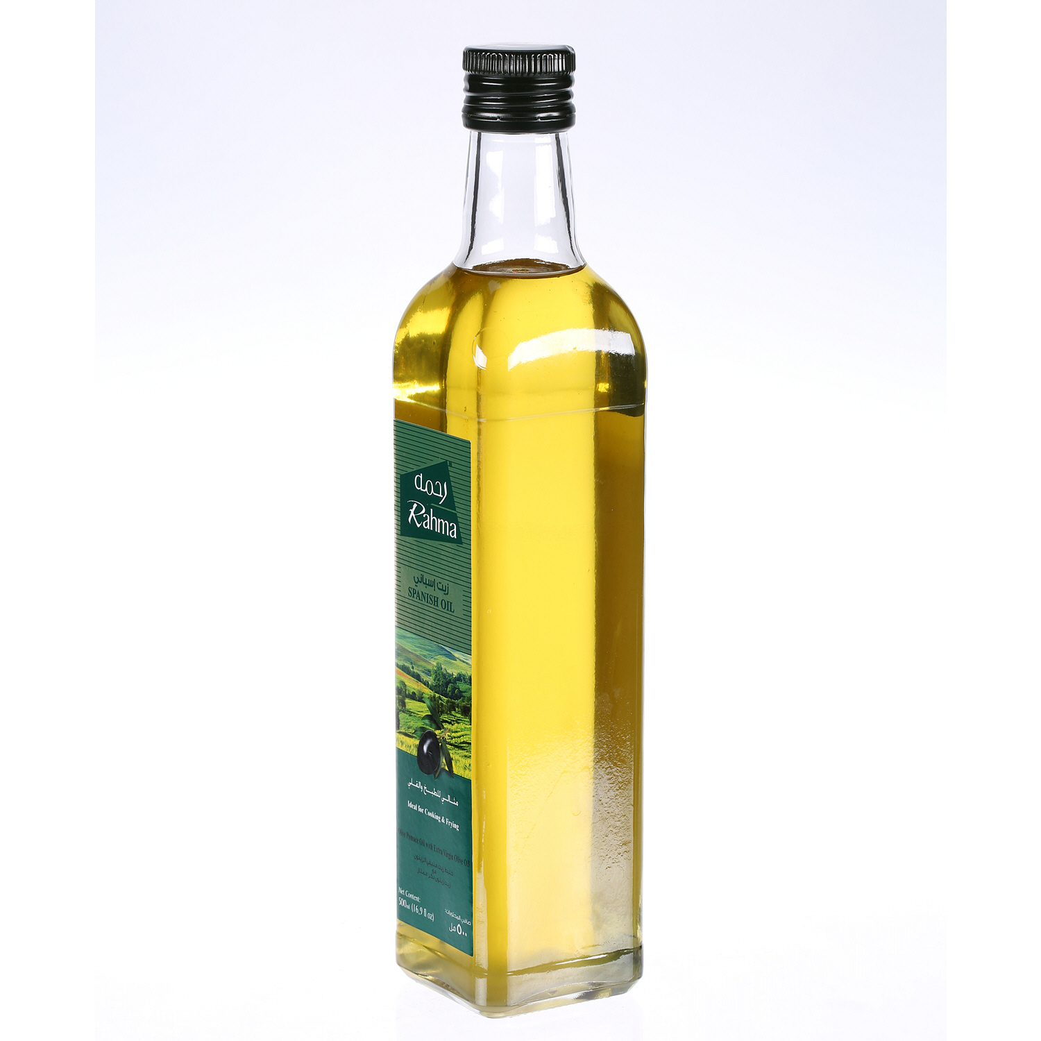 Rahma Virgin Olive Oil Glass Bottle 500 ml