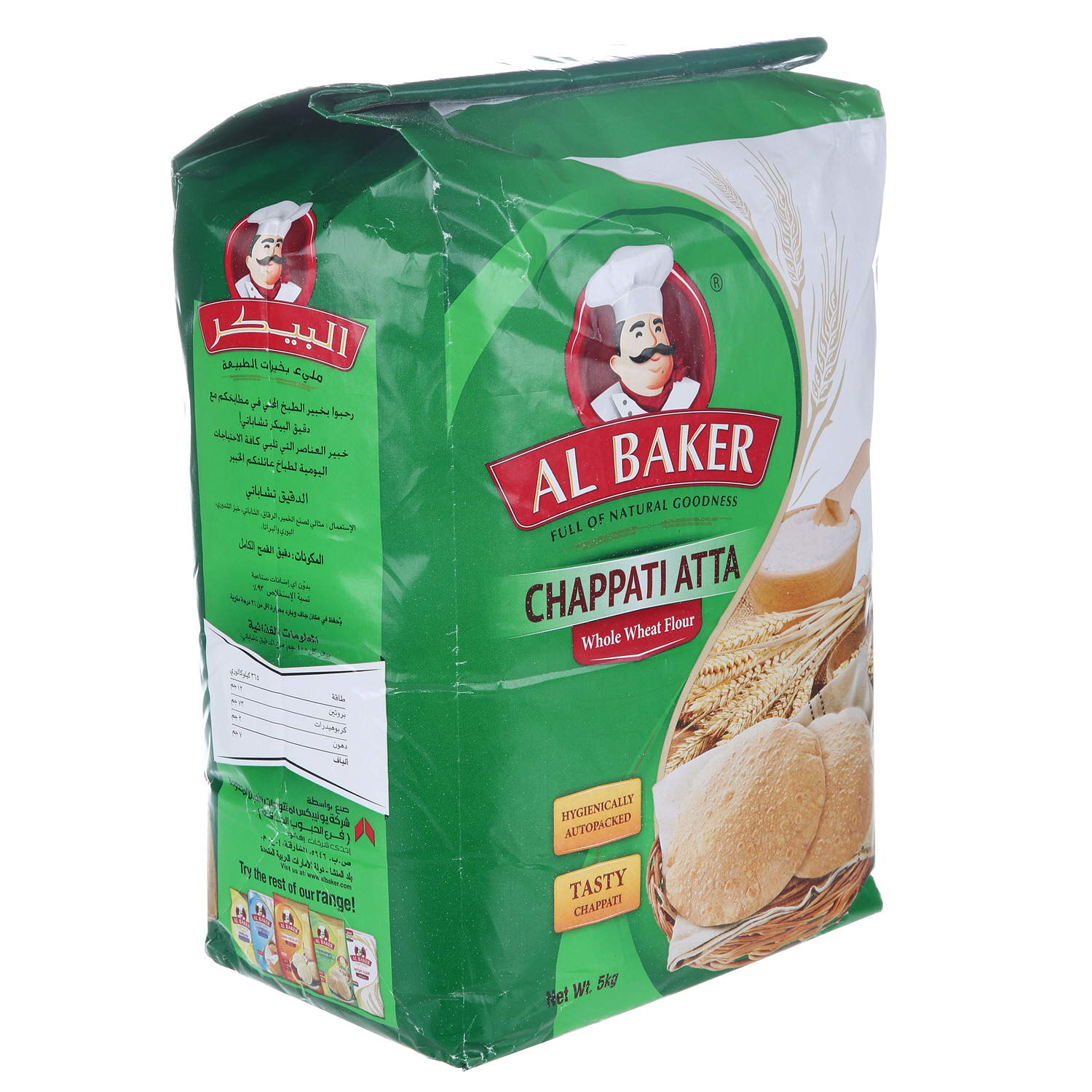 Al Baker Chappati Atta 5 Kg