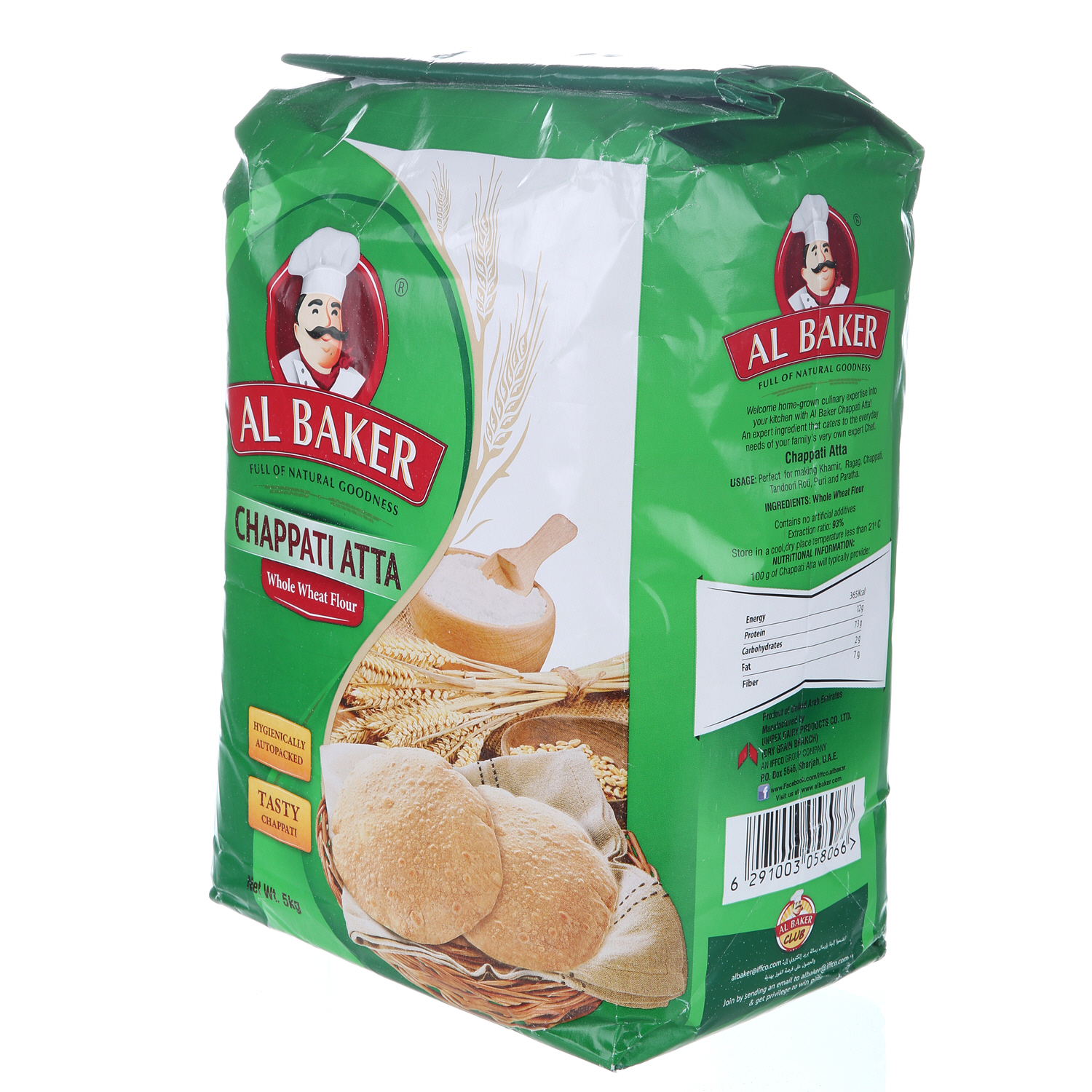 Al Baker Chappati Atta 5 Kg