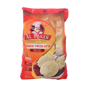 Al Baker Chakki Fresh Atta 2 Kg