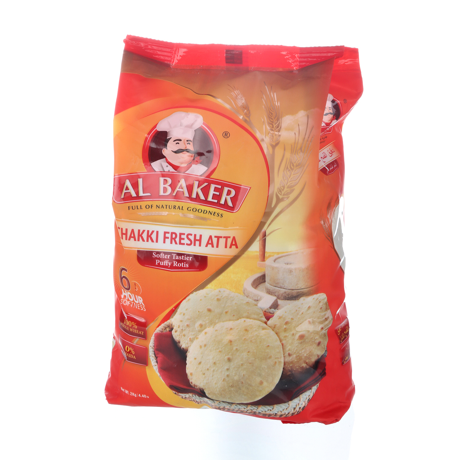 Al Baker Chakki Fresh Atta 2 Kg