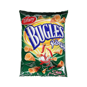 Bugles Corn Snacks Chilli 145 g