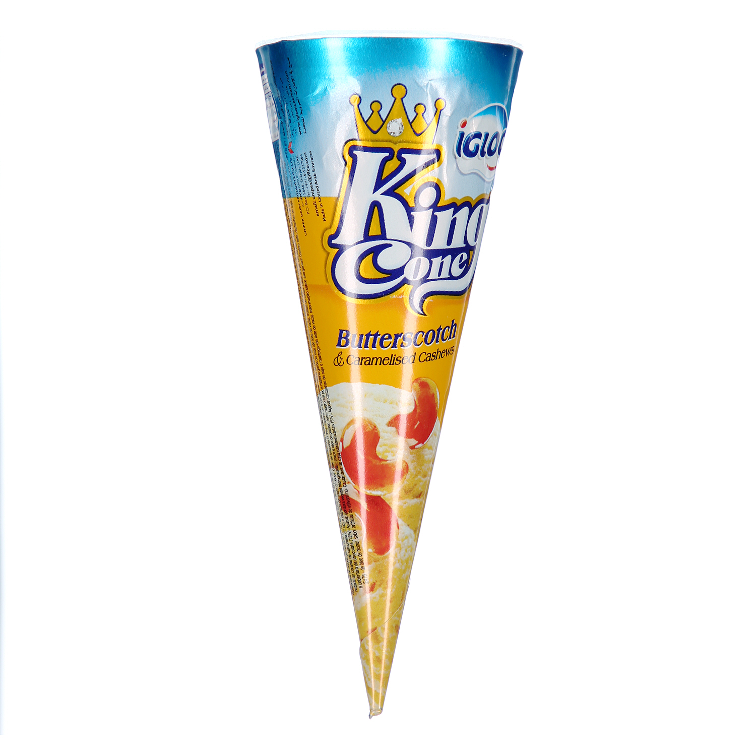 Igloo King Cone ButterScotch  120ml