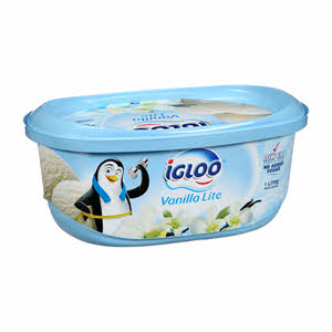 Igloo Lite Vanilla Ice Cream 1 L