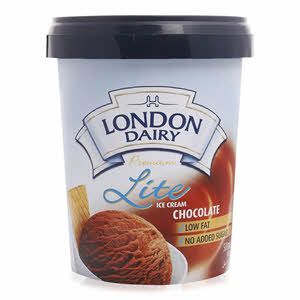 London Dairy Chocolate Lite Ice Cream 500Ml