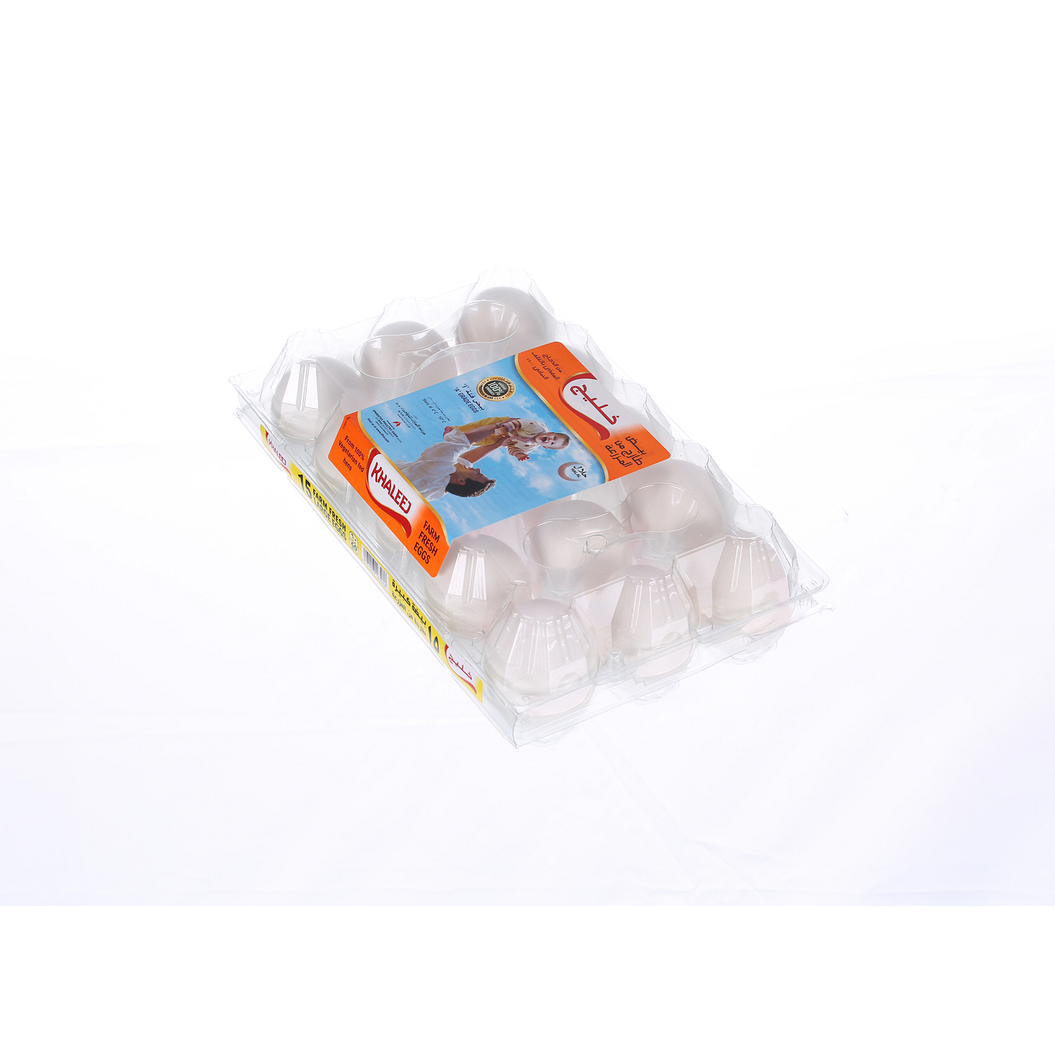 Khaleej White Eggs Large 15 Pack