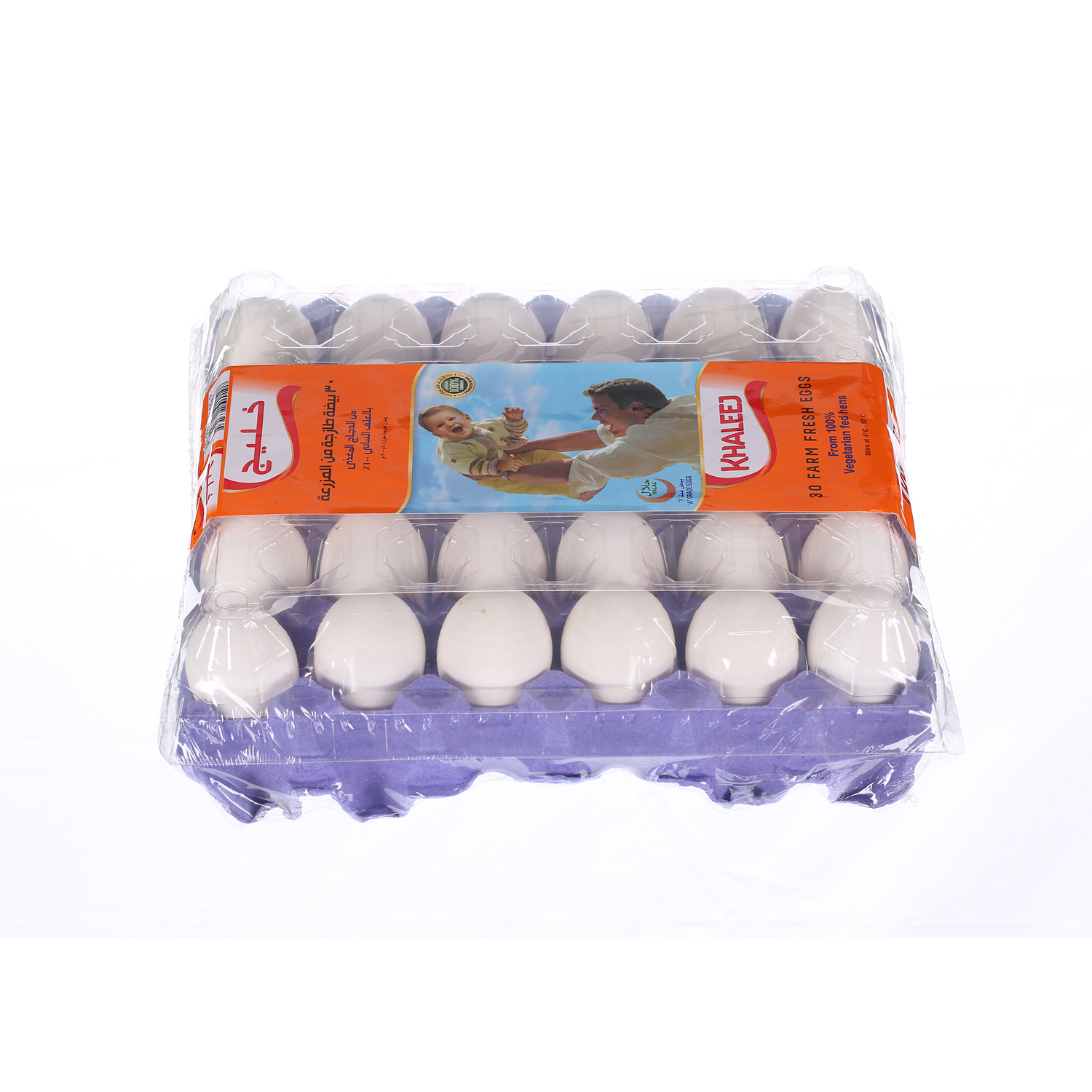 Khaleej White Eggs Large 30S