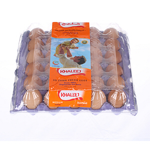 Khaleej Brown Medium Eggs 30 Pack