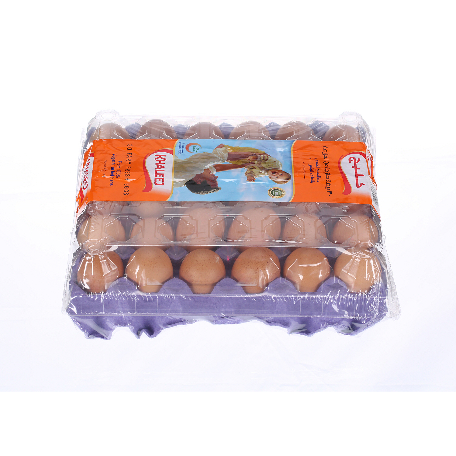 Khaleej Brown Eggs Large 30S