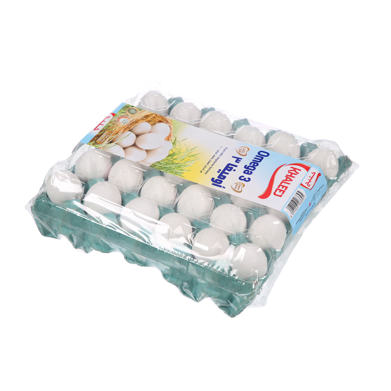 Khaleej White Omega 3 Eggs 30 Pack