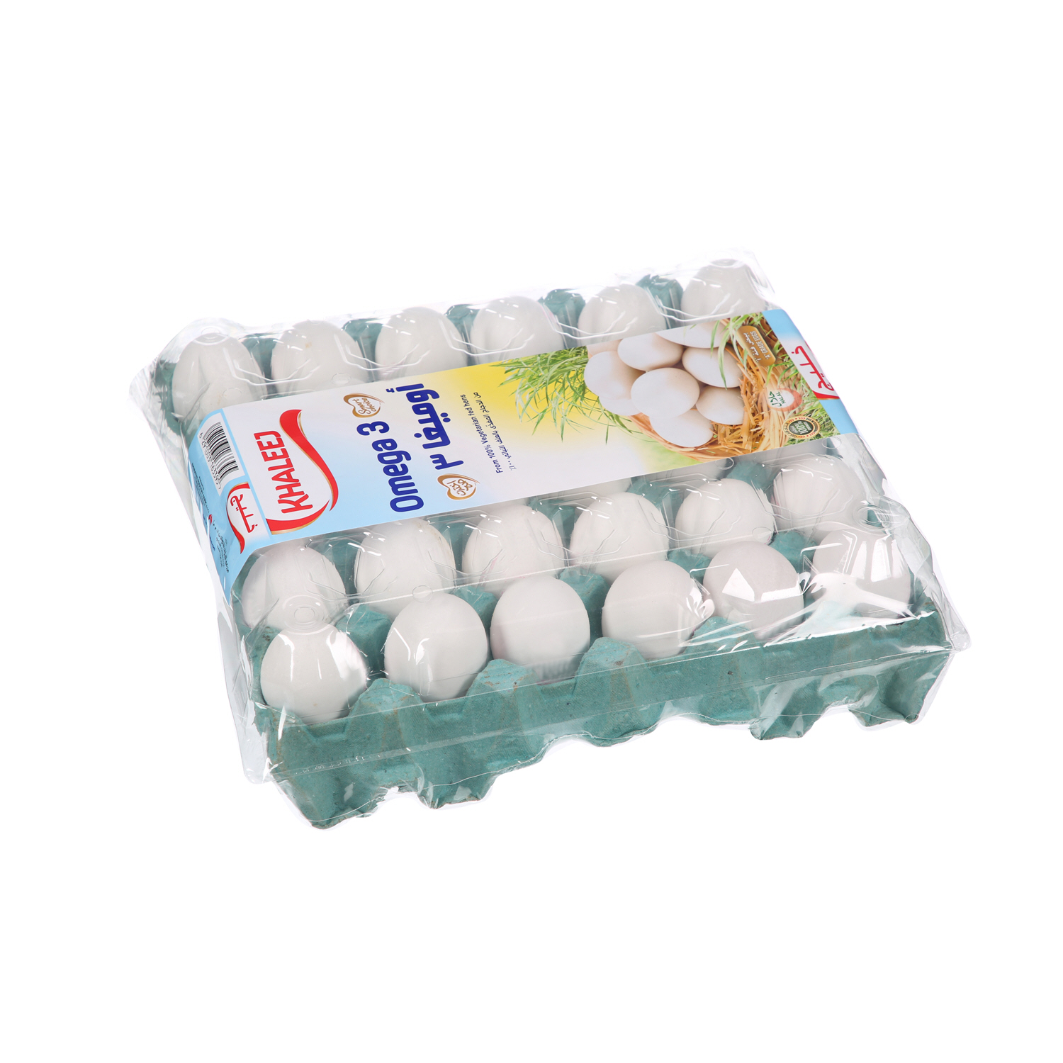 Khaleej White Omega 3 Eggs 30 Pack