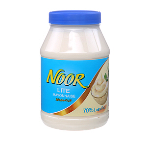 Noor Mayonaise Lite Glass Jar 32 Oz