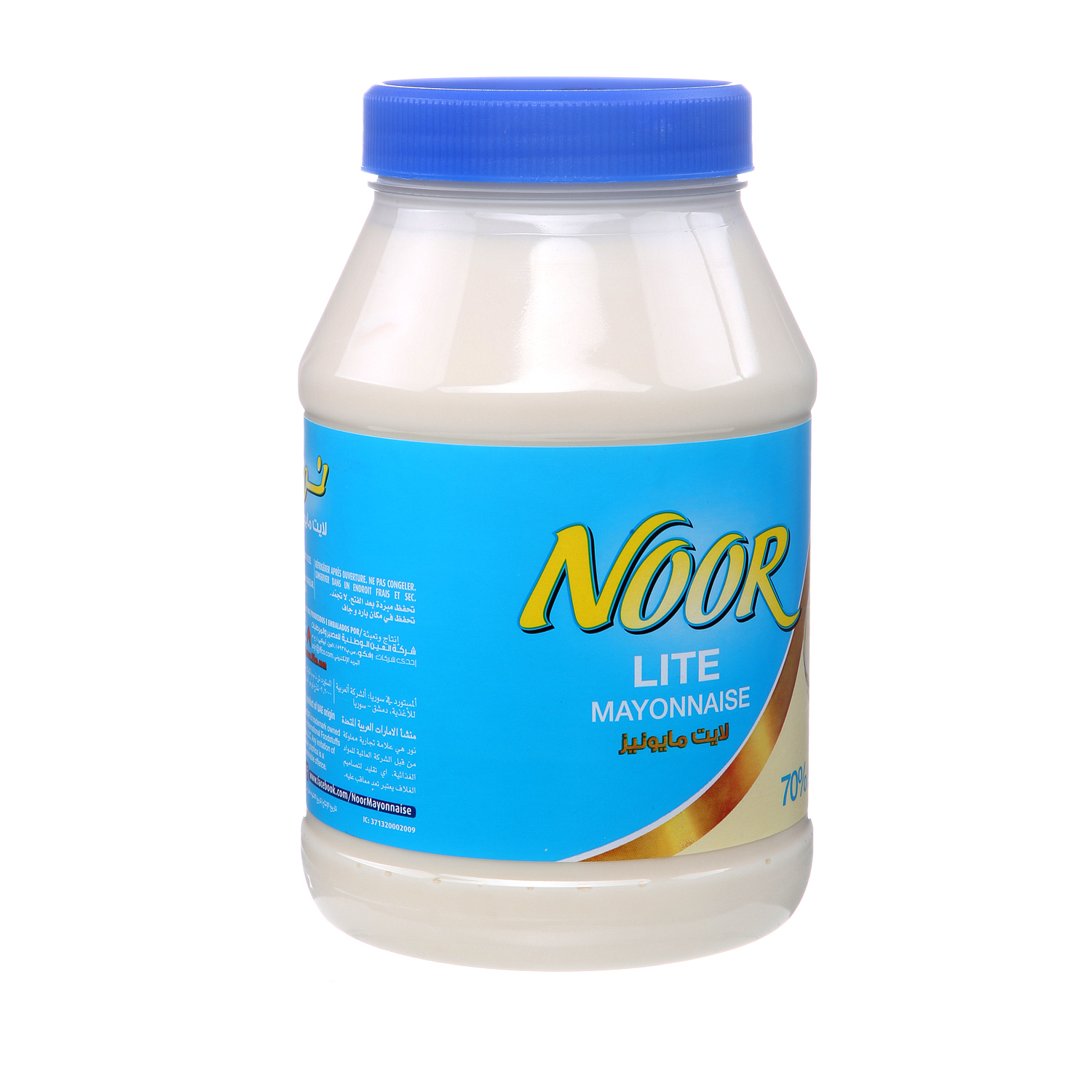 Noor Mayonaise Lite Glass Jar 32 Oz