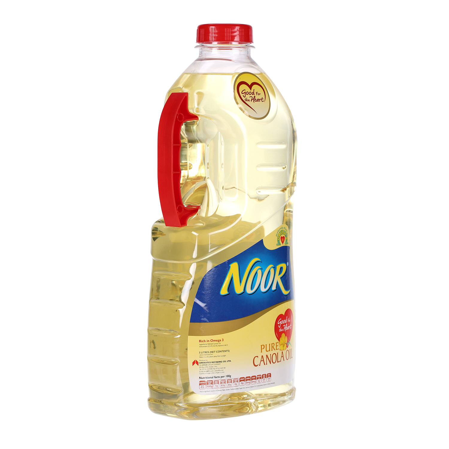 Noor Amber Canola Oil 3 L