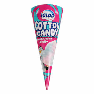 Igloo Ice Cream Cotton Candy Cone 120 ml