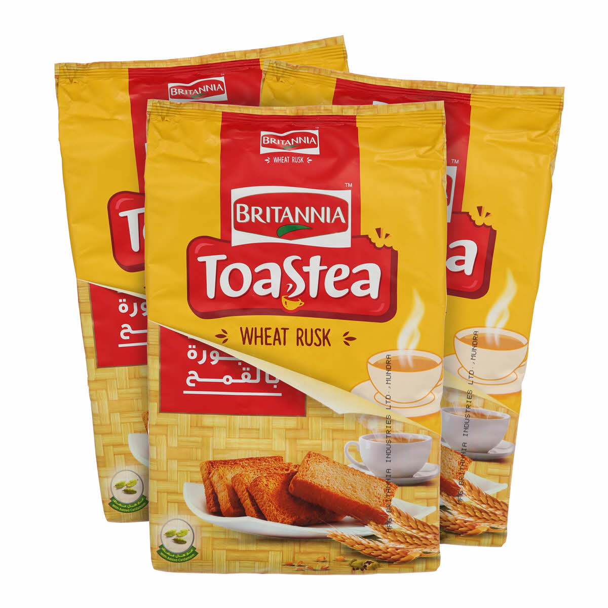 Britannia Wheat Rusk 335gm × 3PCS | Sharjah Co-operative Society