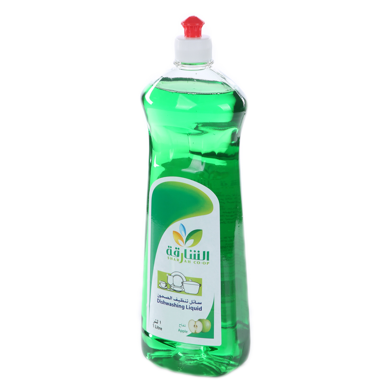 Sharjah Coop Dish Wash Liquid Apple 1 L