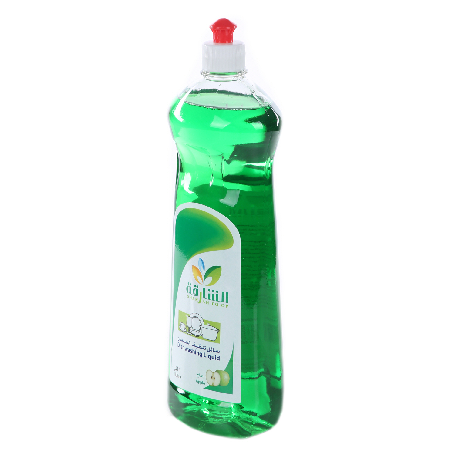 Sharjah Coop Dish Wash Liquid Apple 1 L