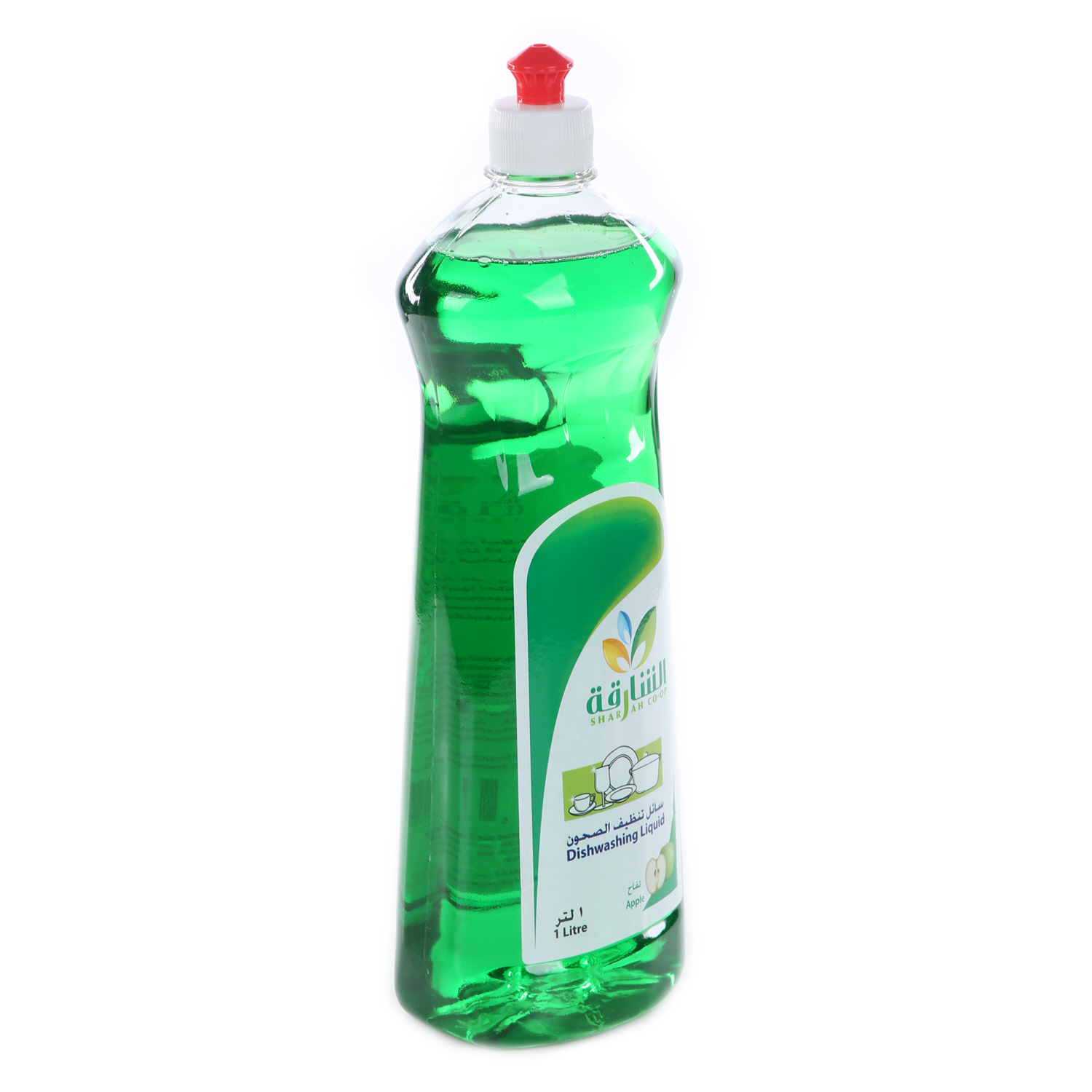 Sharjah Coop Dish Wash Liquid Apple 1 L