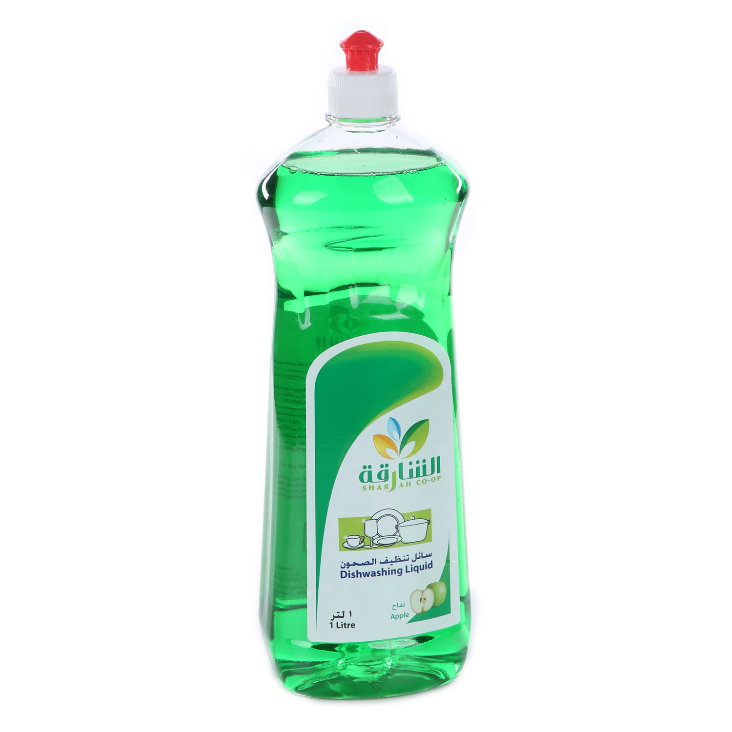 Sharjah Coop Dish Wash Liquid Apple 1 L