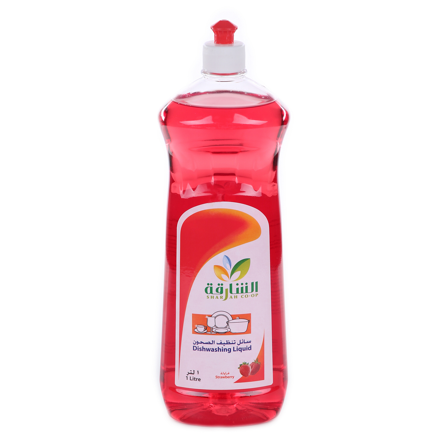 Sharjah Coop Dish Wash Liquid Strawberry 1 L