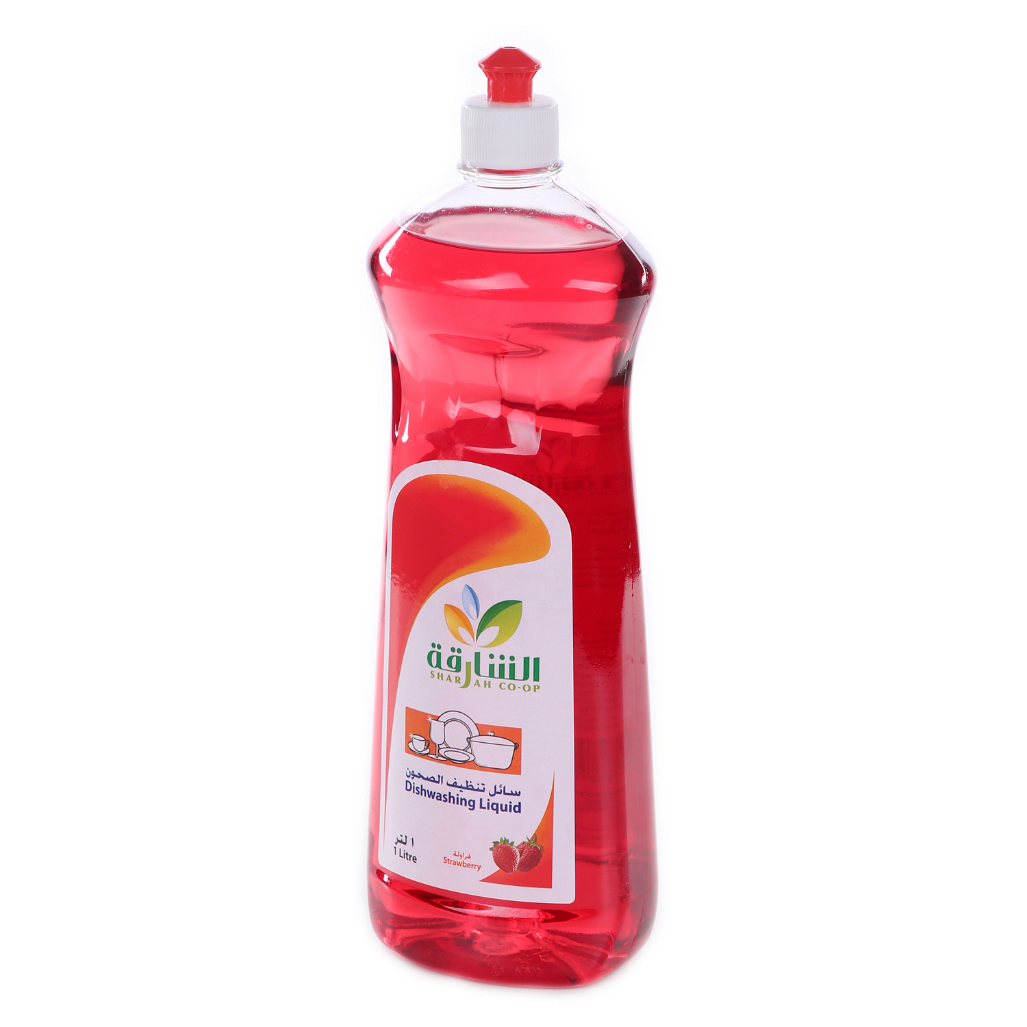 Sharjah Coop Dish Wash Liquid Strawberry 1 L