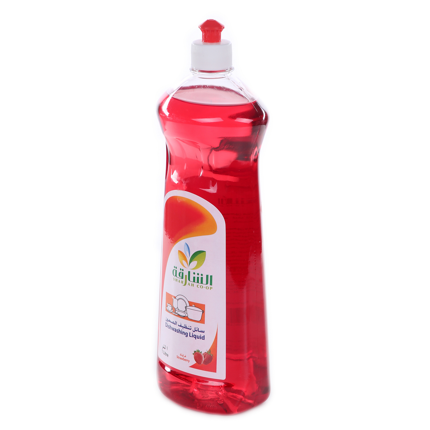 Sharjah Coop Dish Wash Liquid Strawberry 1 L