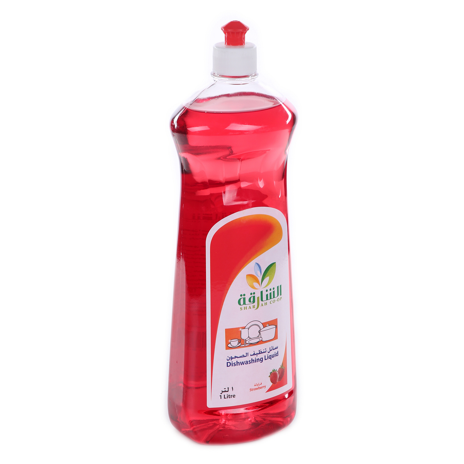 Sharjah Coop Dish Wash Liquid Strawberry 1 L