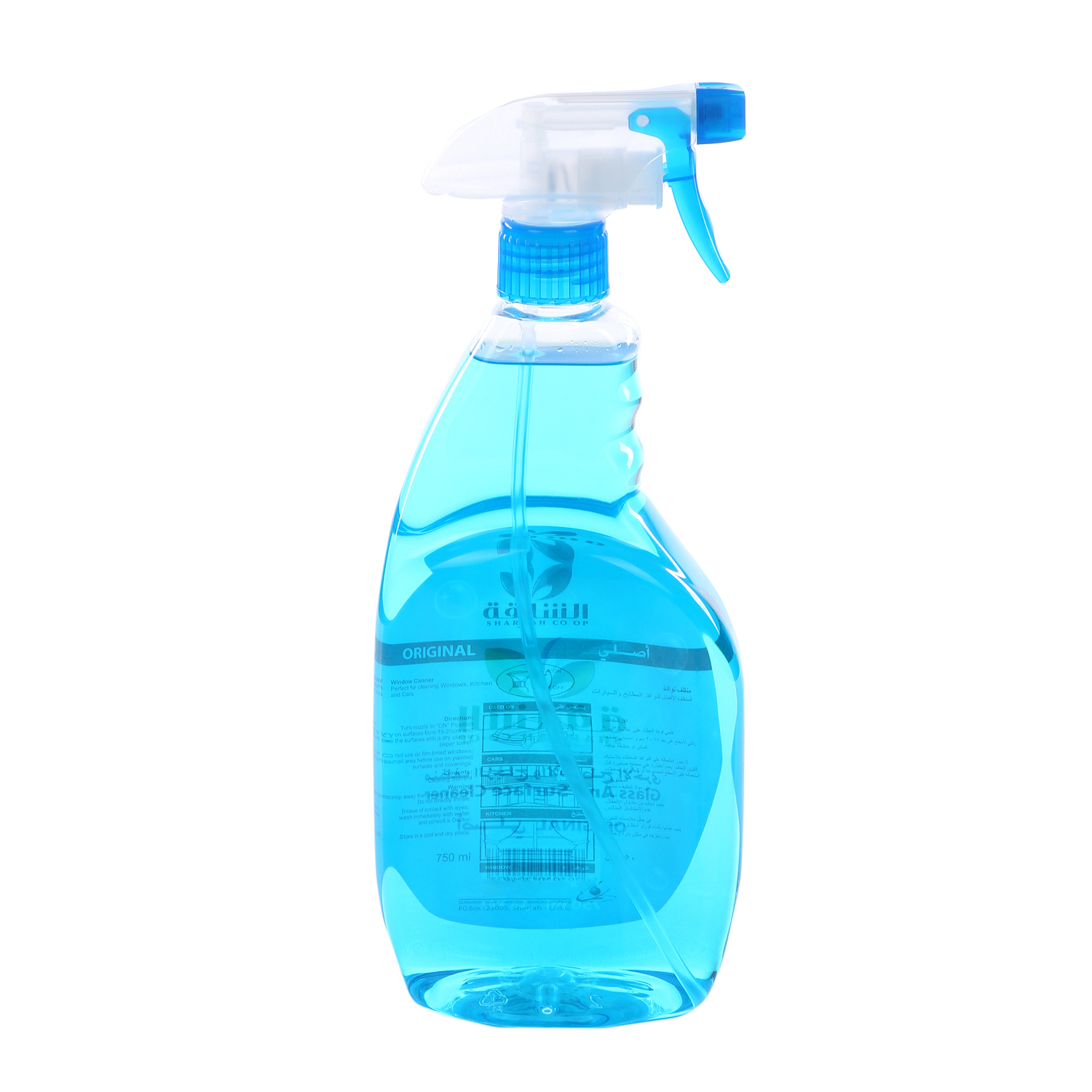 Sharjah Coop Window Cleaner Blue 750 ml