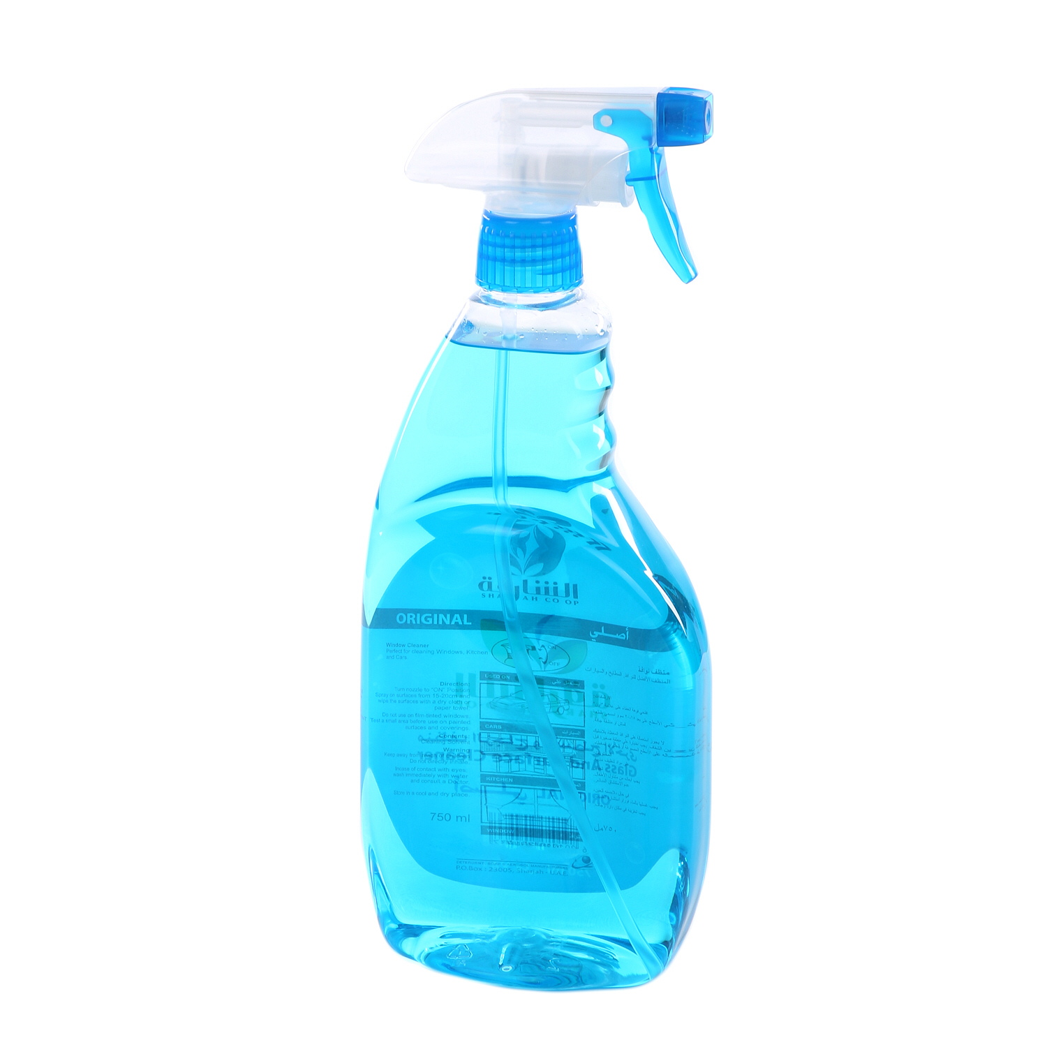 Sharjah Coop Window Cleaner Blue 750 ml