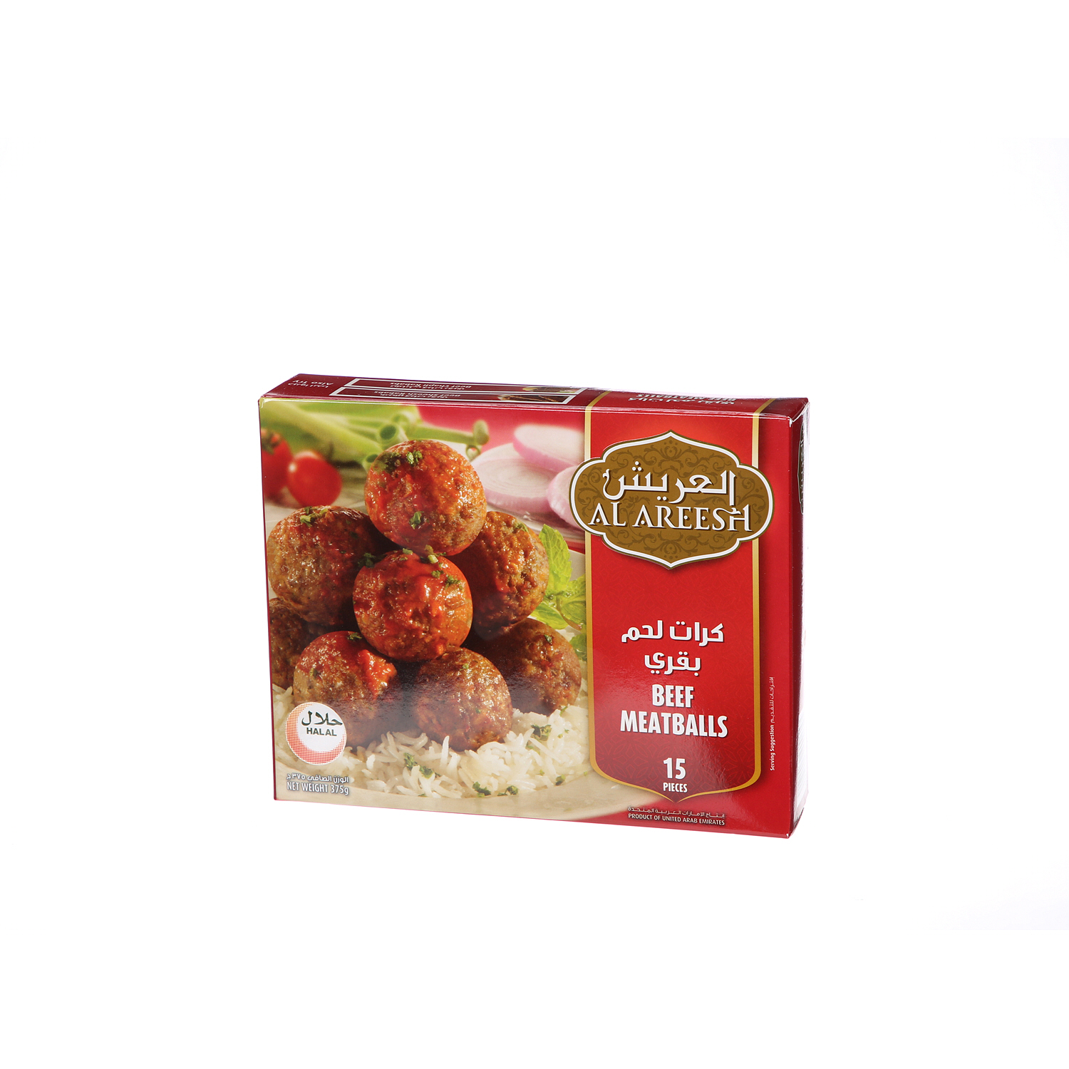 Al Areesh Meat Balls Beef 375 g