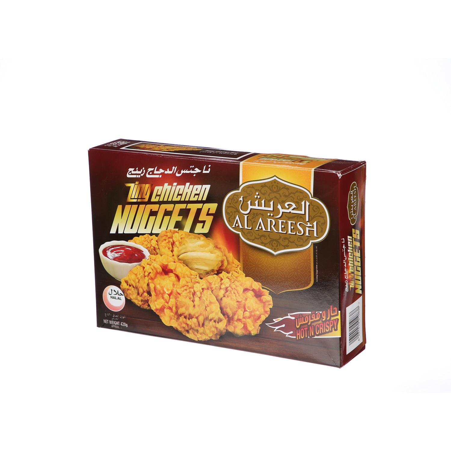 Al Areesh Zinger Chicken Nuggets 420 g