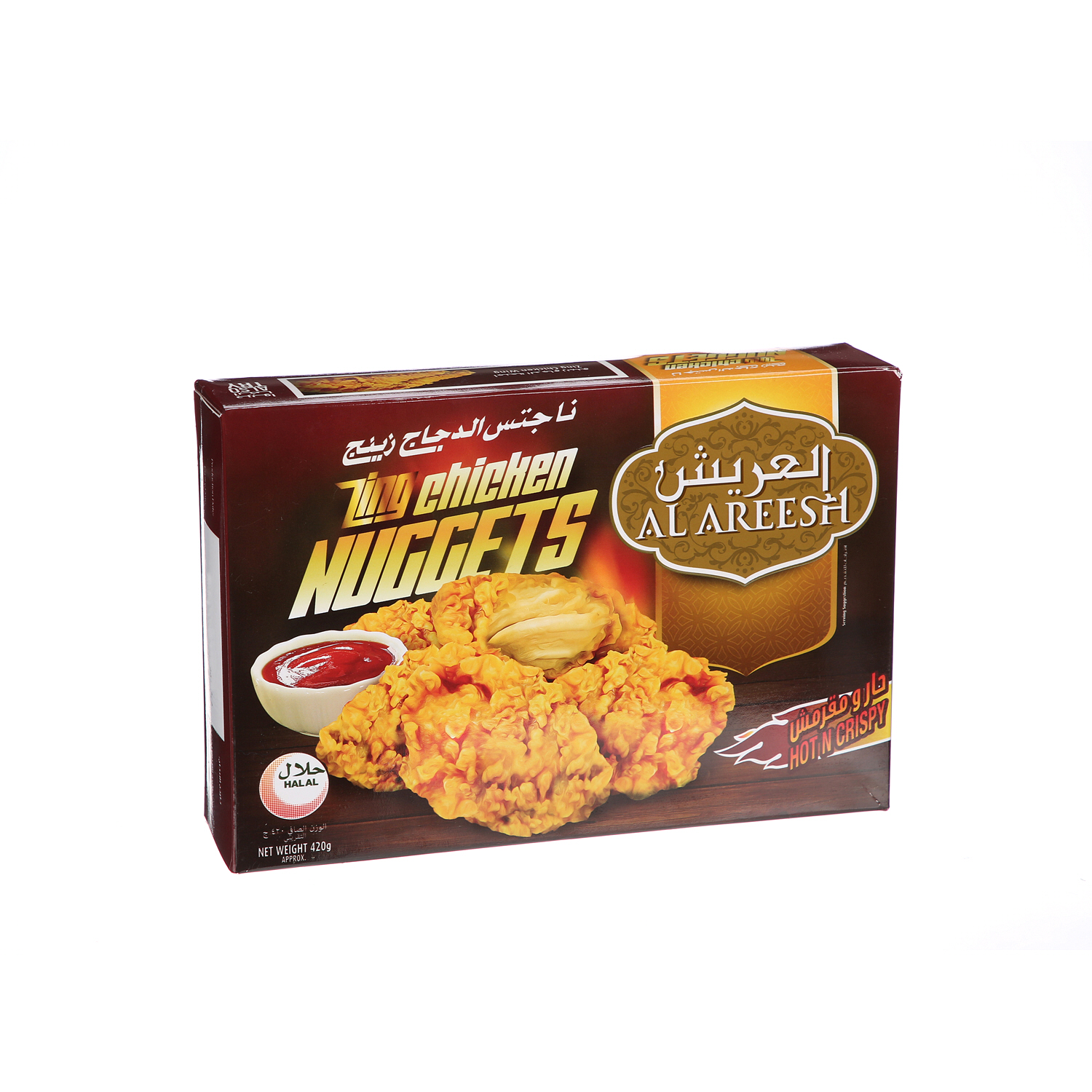 Al Areesh Zinger Chicken Nuggets 420 g