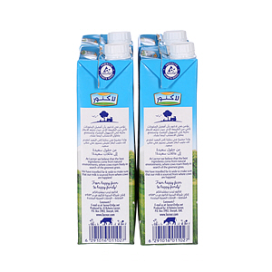 Lacnor Long Life Low Fat Milk 1 L × 4 Pack