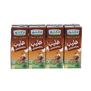 Lacnor Chocolate Milk 200 ml x 8 Pack