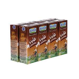 Lacnor Chocolate Milk 200 ml x 8 Pack