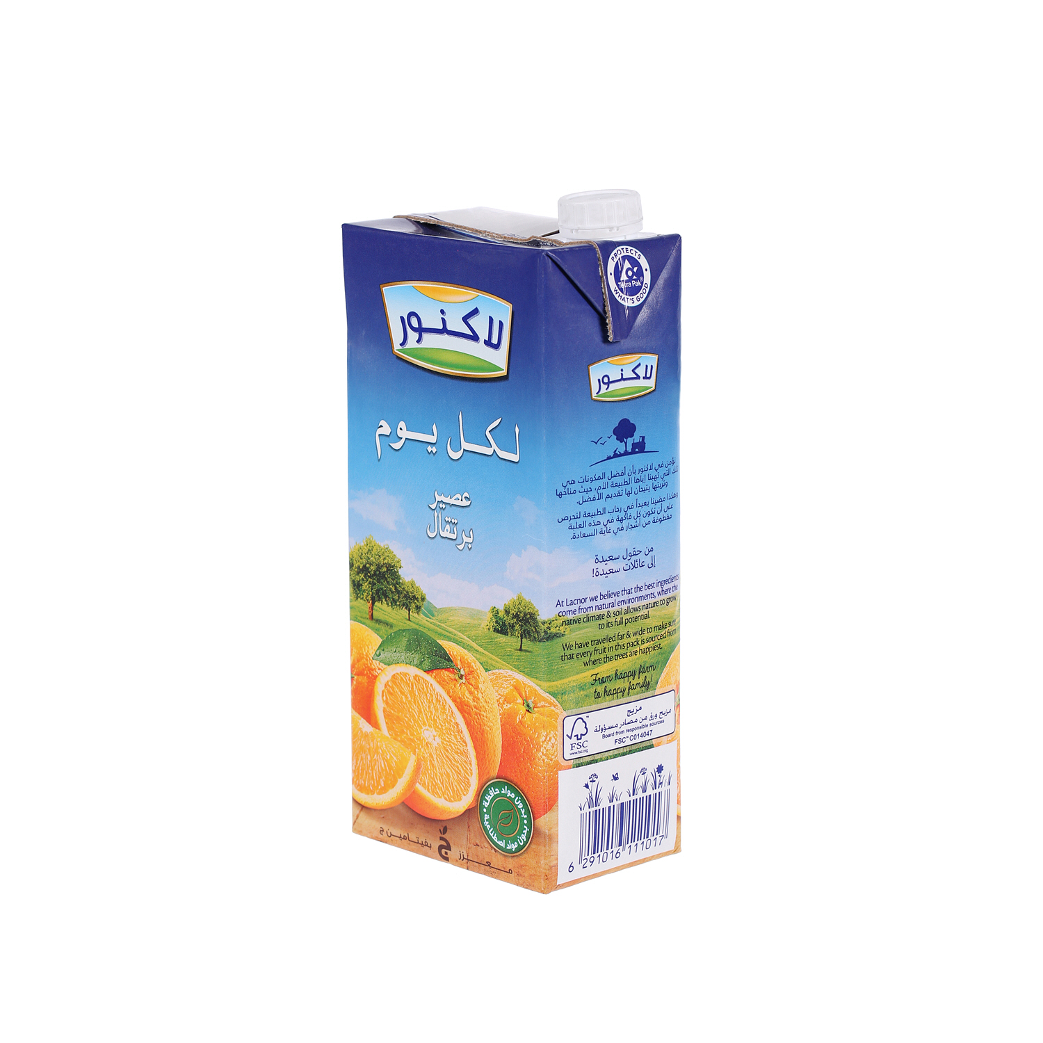 Lacnor Orange Fresh Juice 1 L