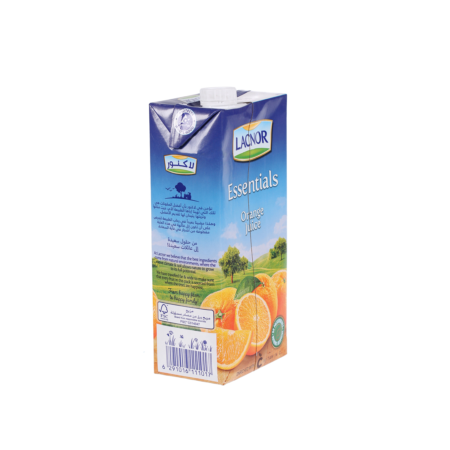Lacnor Orange Fresh Juice 1 L