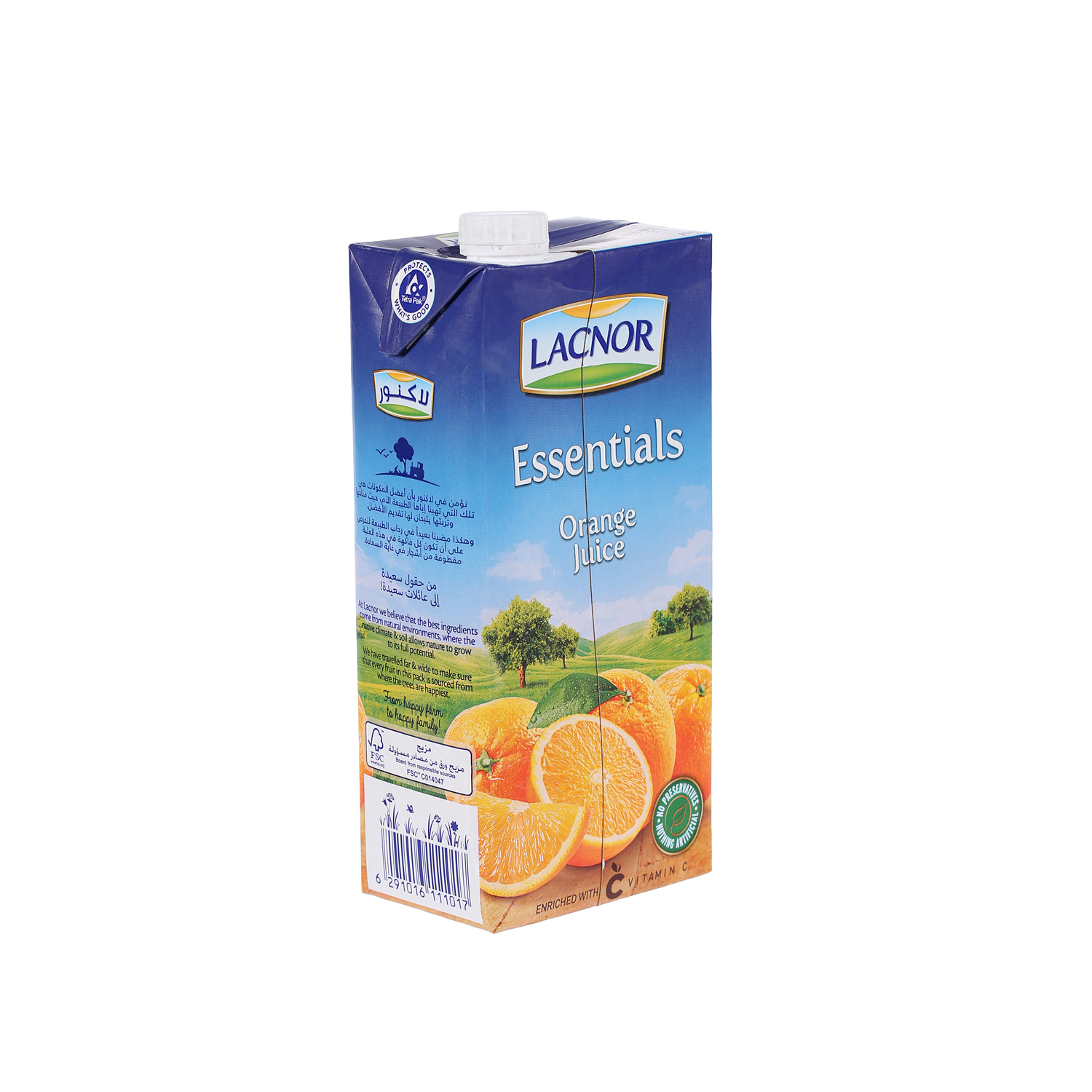 Lacnor Orange Fresh Juice 1 L