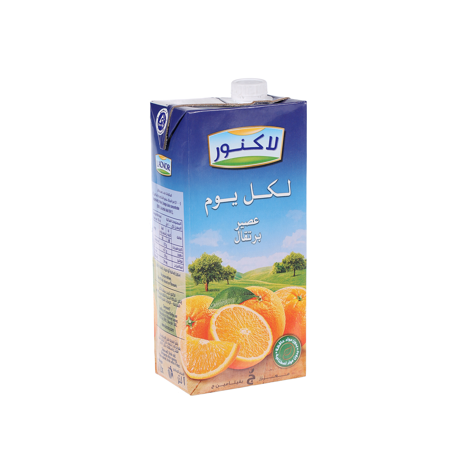 Lacnor Orange Fresh Juice 1 L