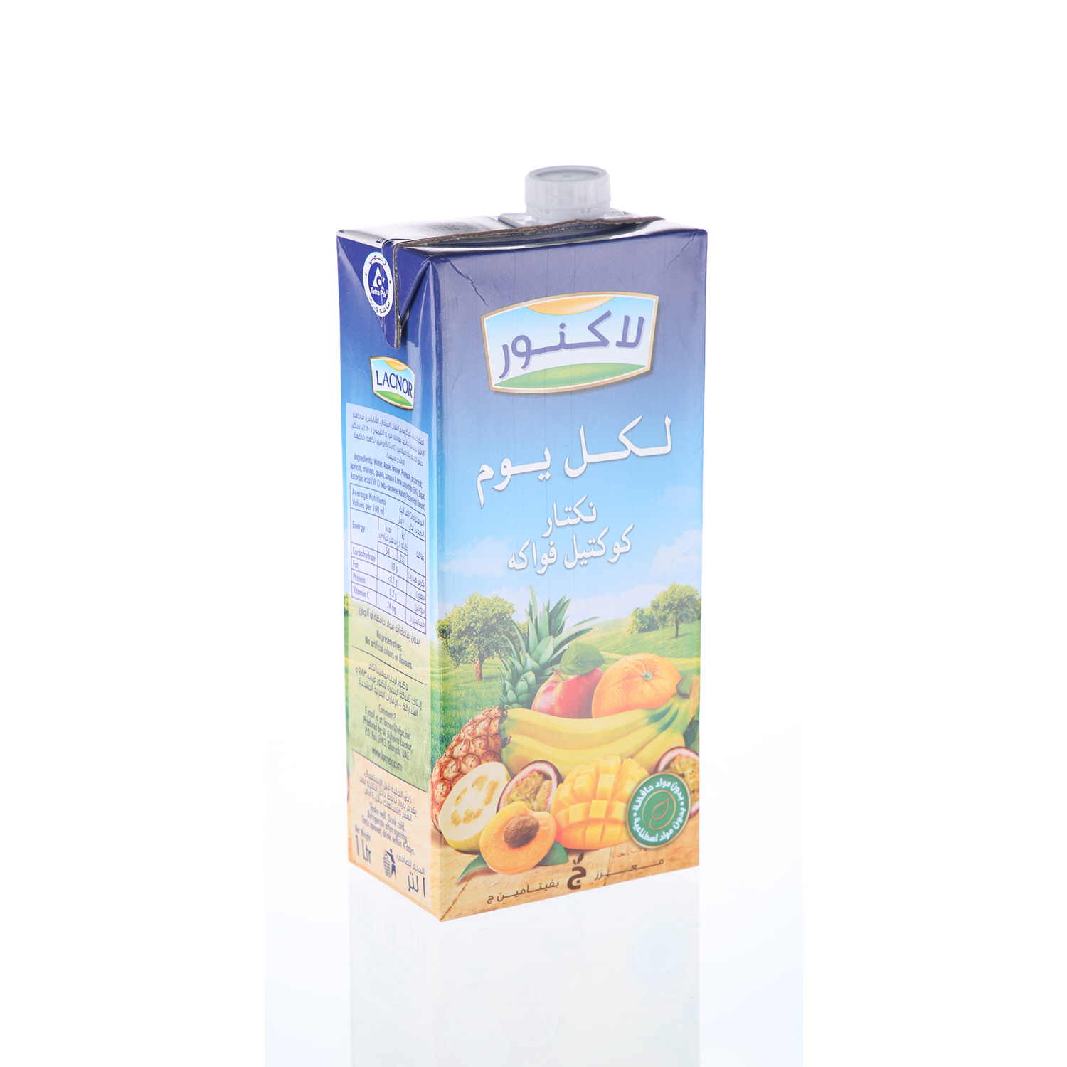 Lacnor Fruit Cocktail Juice 1Ltr