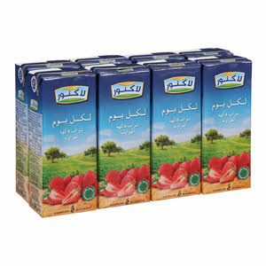 Lacnor Strawberry Nectar 8 x 180Ml