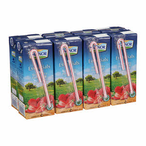 Lacnor Strawberry Nectar 8 x 180Ml