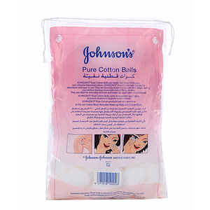 Johnson & Johnson Cotton Wool Balls 50 Pads