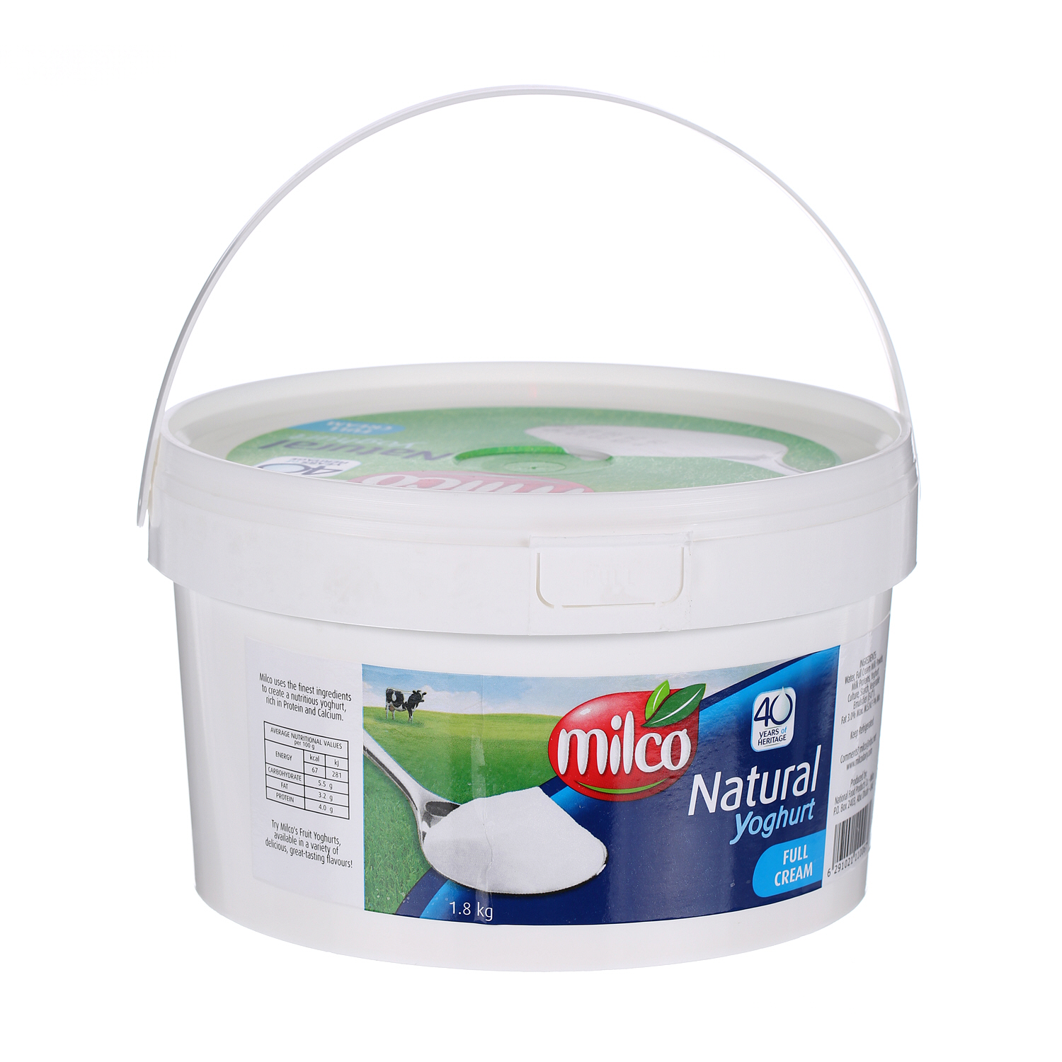 Milco Fresh Yoghurt Full Cream 1.8 Kg