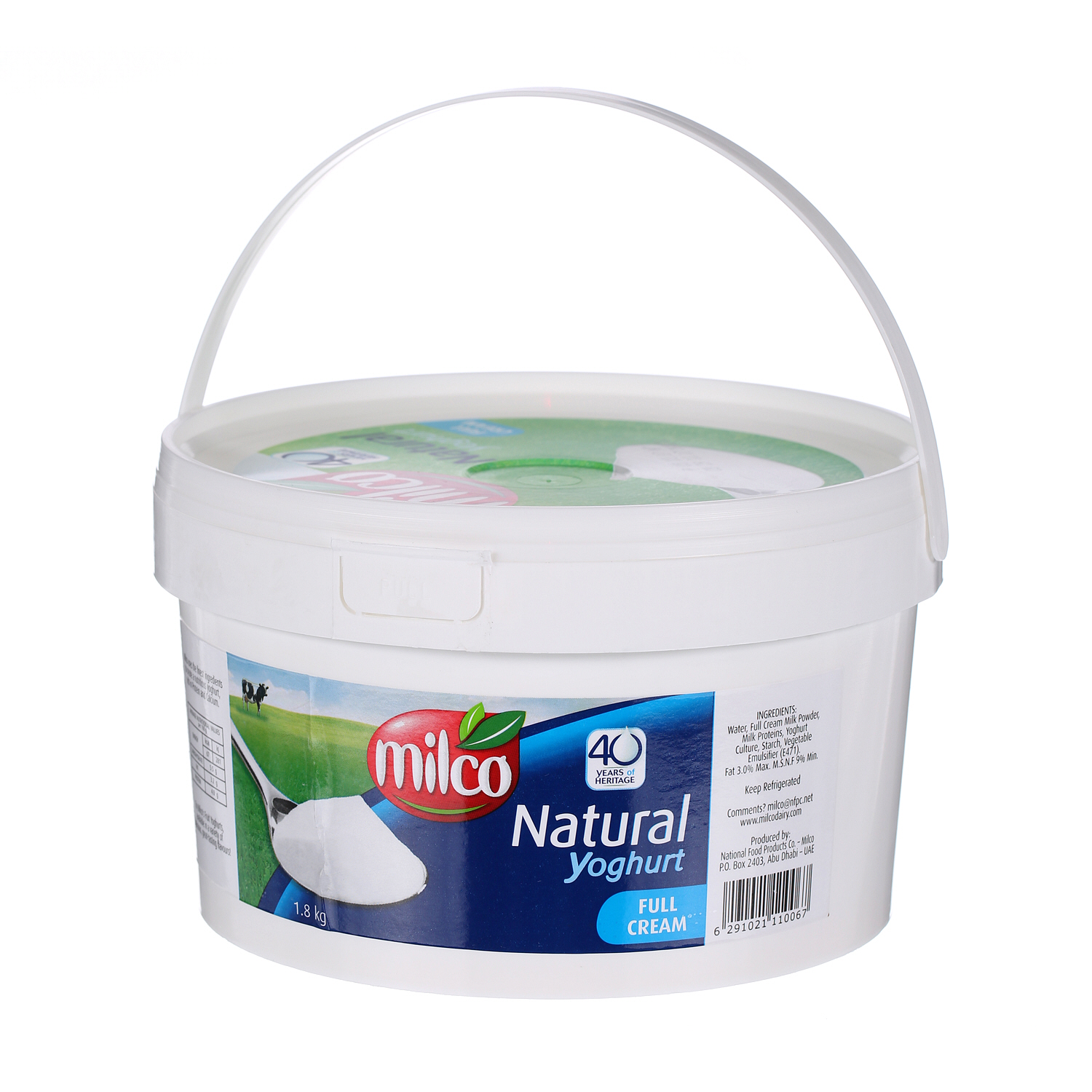 Milco Fresh Yoghurt Full Cream 1.8 Kg