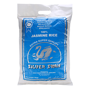 Silver Swan Fragrant Rice Jasmine 10Kg